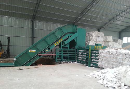 內(nèi)蒙古全自動廢紙打包機(jī)